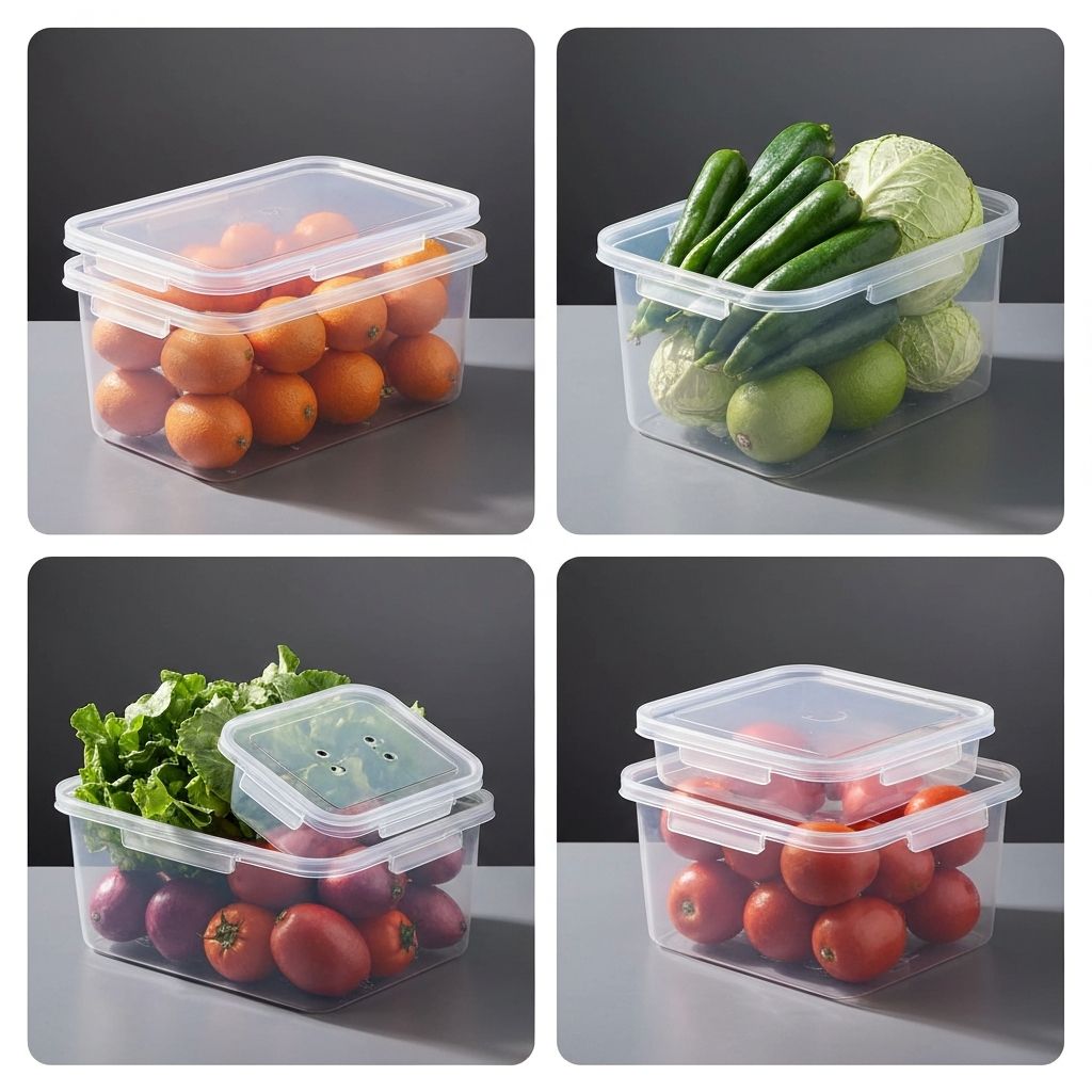 Fresh Produce Containers (Various Sizes)